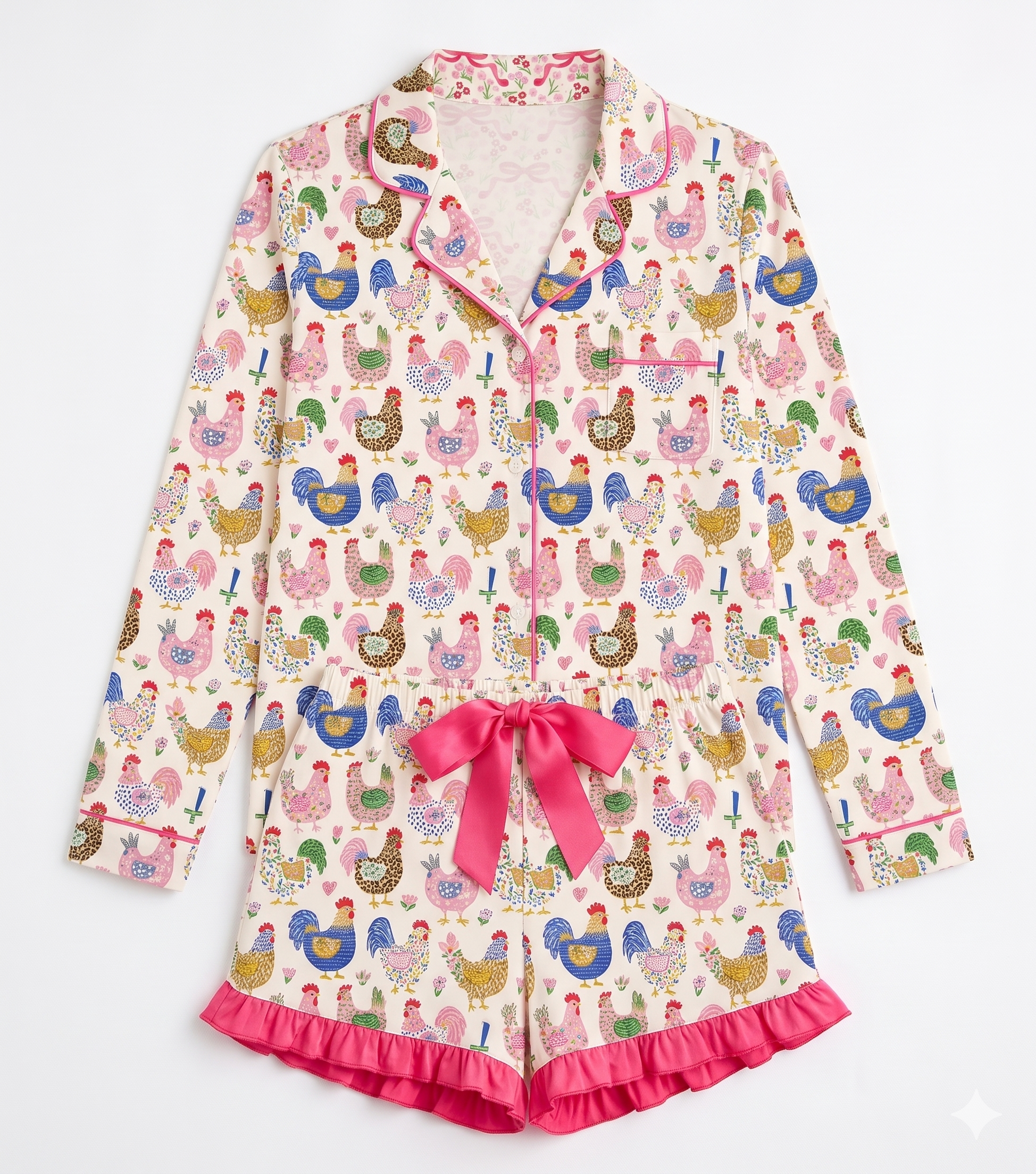 Southern Chickens PJ Set