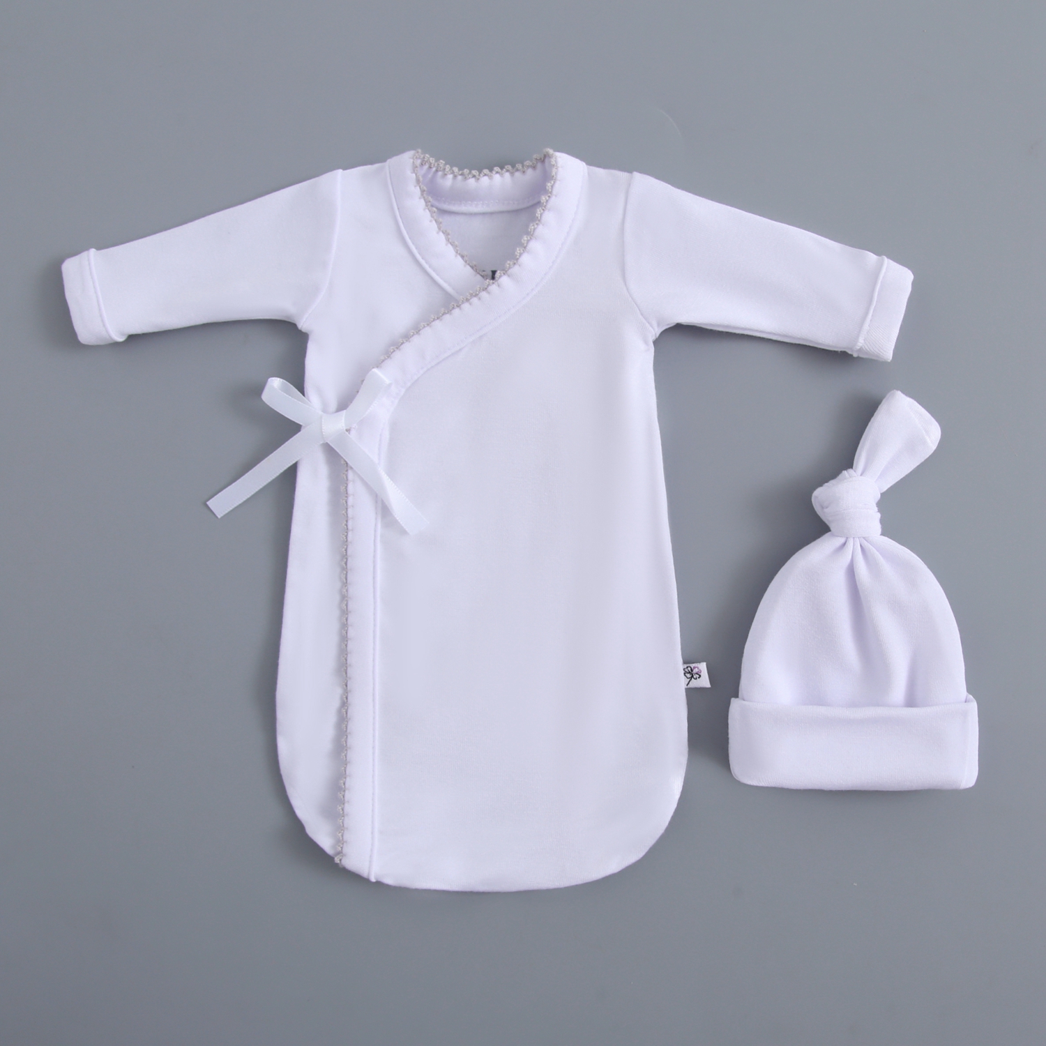 NICU Gown and Hat Set