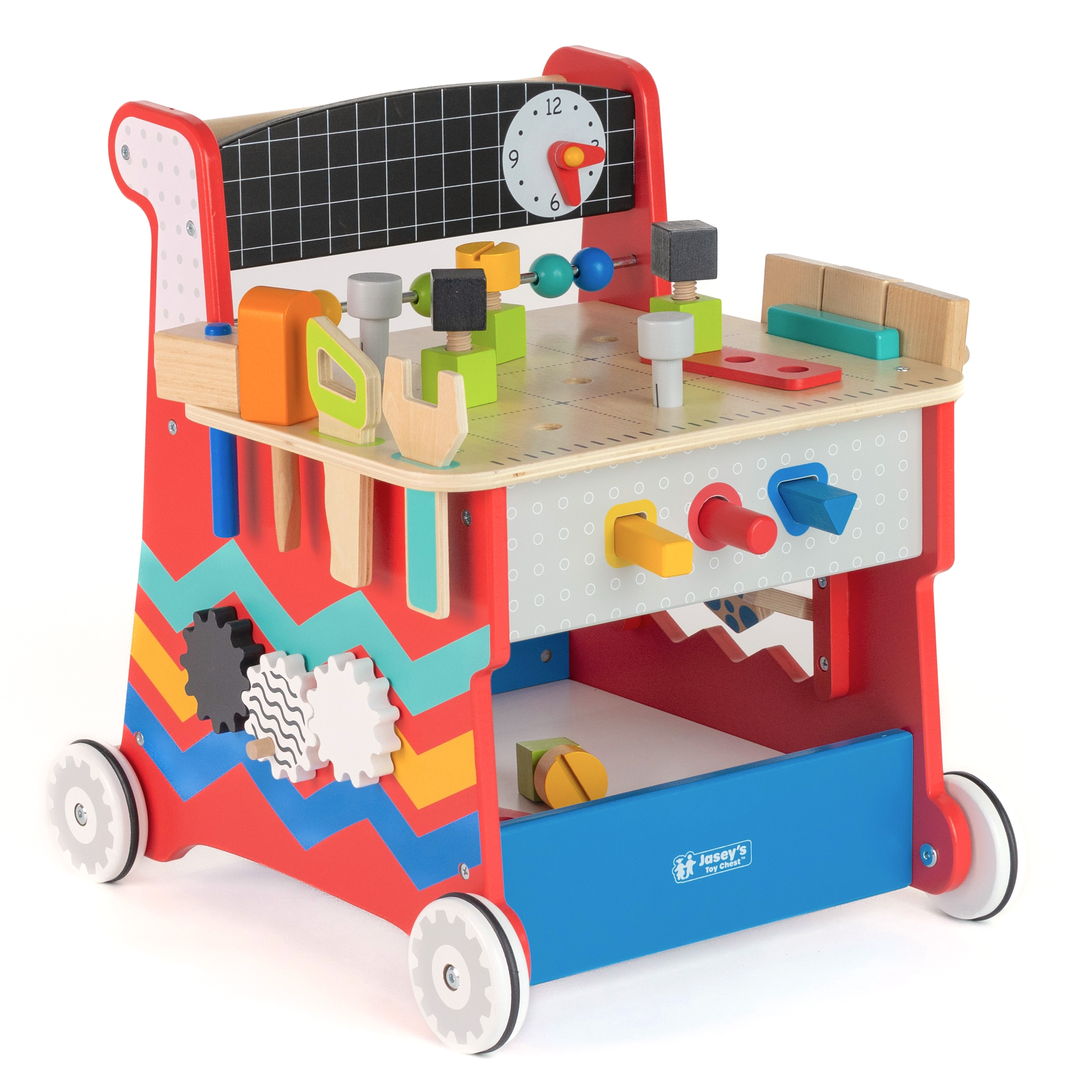 Wooden On-the-Go Workbench