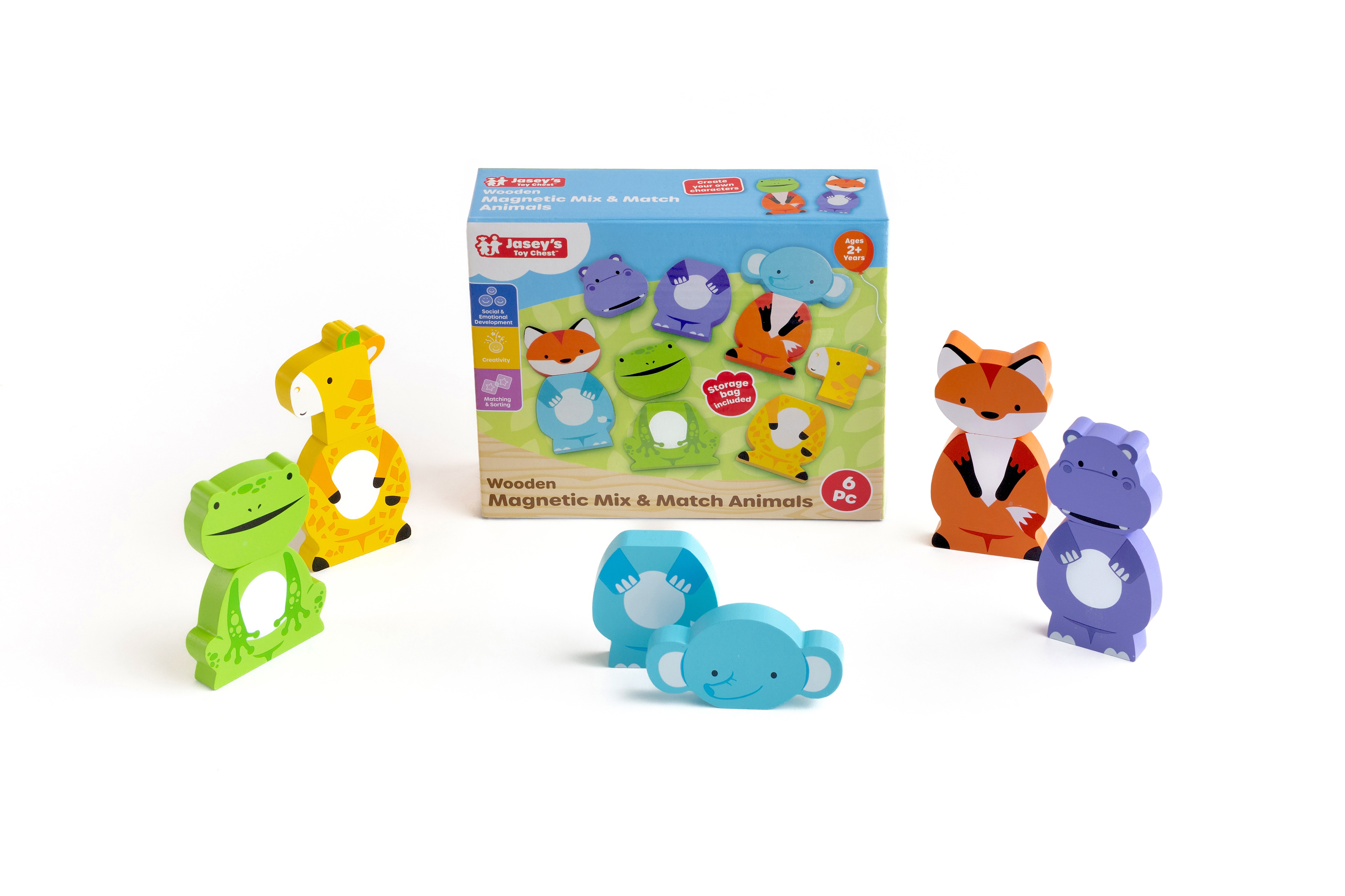 Magnetic Mix and Match Animals