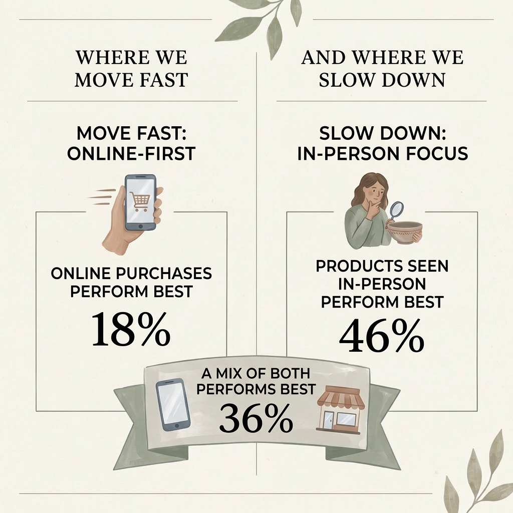 Where We Move Fast, and Where We Slow Down
