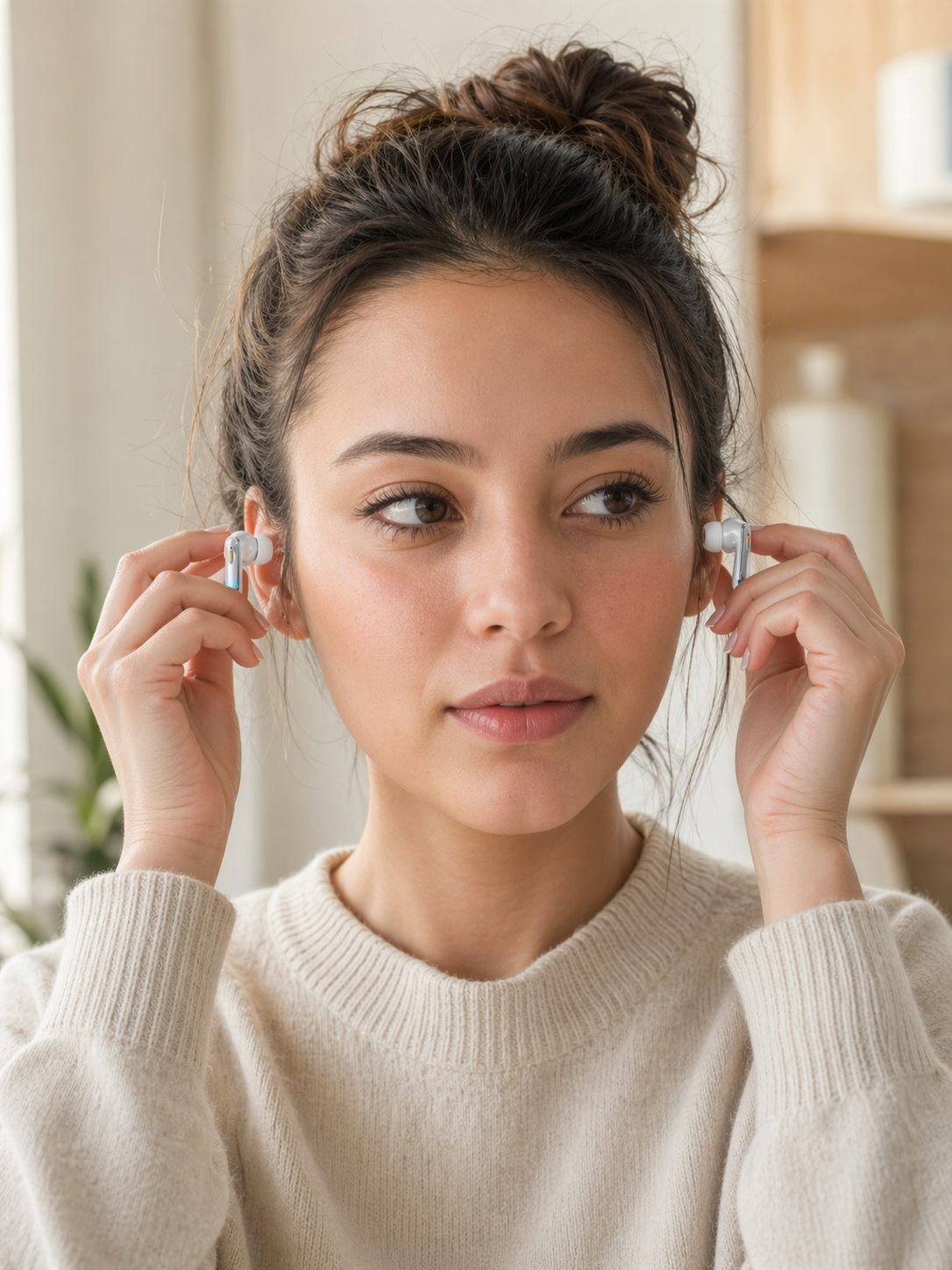 Sentry Industries true wireless earbuds lifestyle