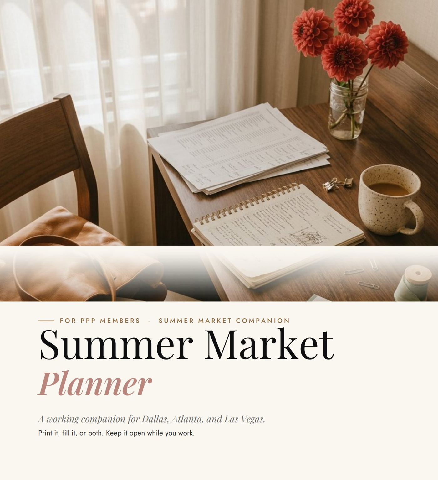 Summer Market Planner